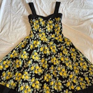 💛Hell Bunny Lemon Print Dress🍋